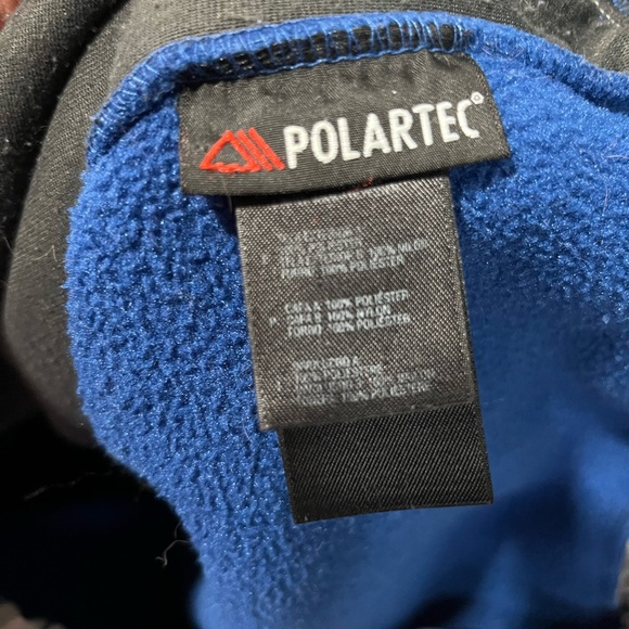 The North Face Blue Grey Denali Polartec Fleece Jacket Coat Winter Size XXL - Picture 10 of 12